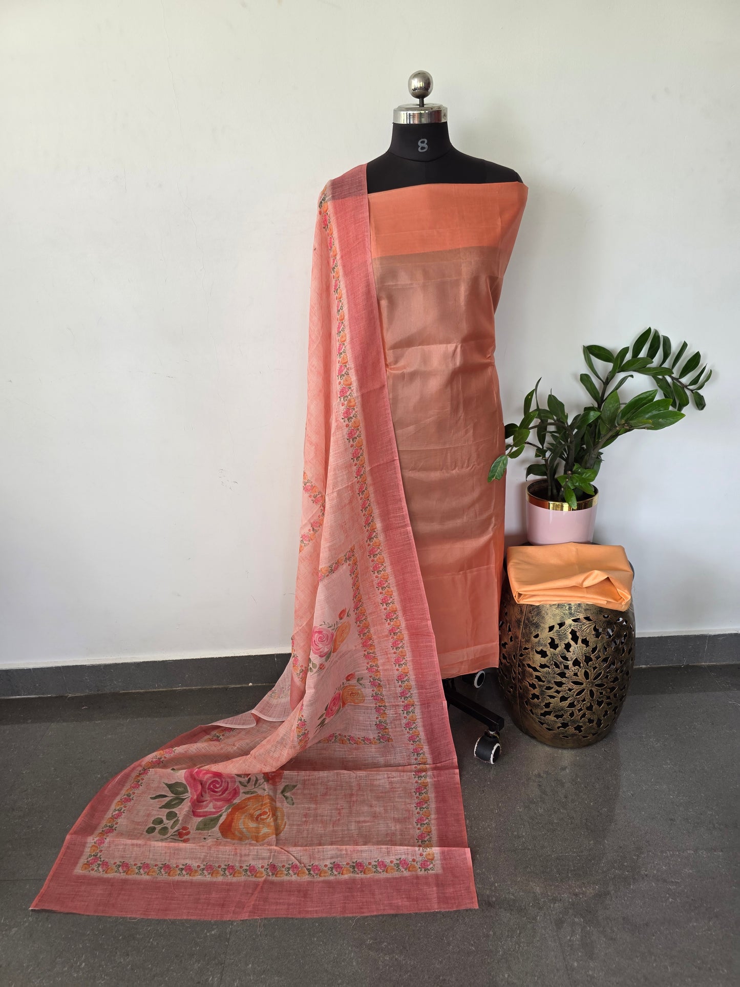 Fancy tissue silk set - CLA380