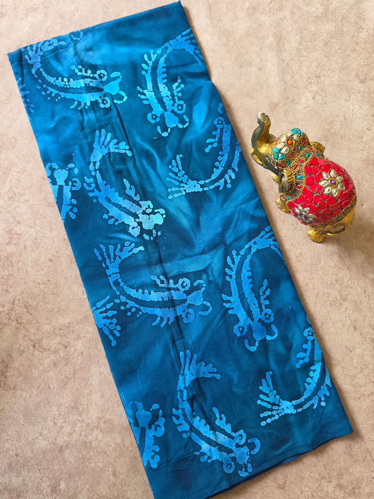 Handcrafted batik cotton running material -HB99