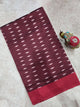 Mercerised warp ikkat saree - WW267