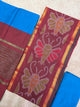 Pochampally sico set with ikkat damn -SZ380