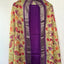 Handloom Mangalagiri silk top with digital mangalagiri silk shawl - AK93
