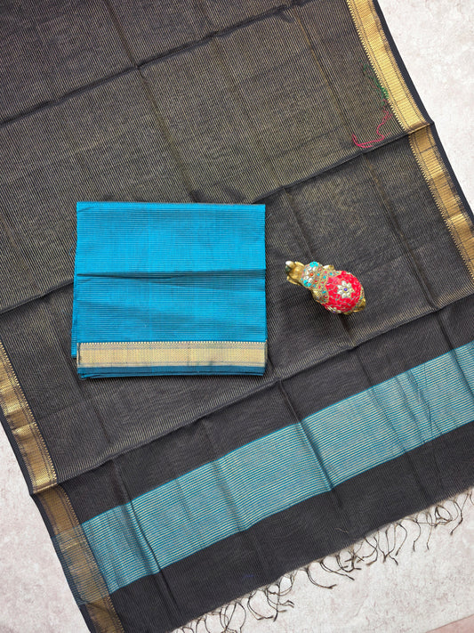 Handloom Maheswari silk cotton set - M7