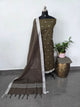 Temple border coin butta south cotton set - HA126