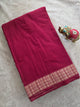 Prewashed South cotton running material with fish border - HRM396