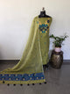 West Bengal Silk cotton jamdhani set - AV397