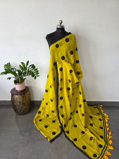 Malai cotton West Bengal saree - BB510