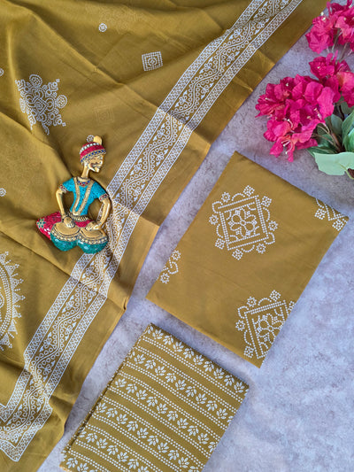 Jaipuri pure cotton set - JA110