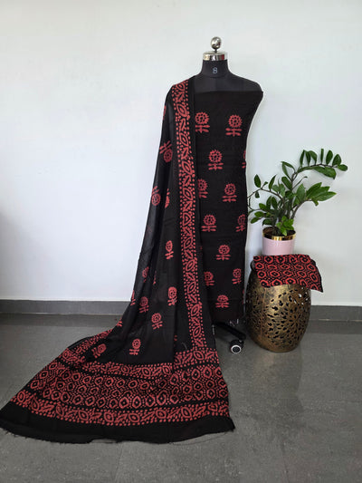 Embroidery batik cotton set - BA387