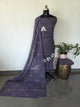 Melange applique linen cotton set -FC72