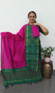 Pochampally sico set with ikkat damn -SD419