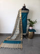 Banarasi silk set with mangalagiri border-DW20