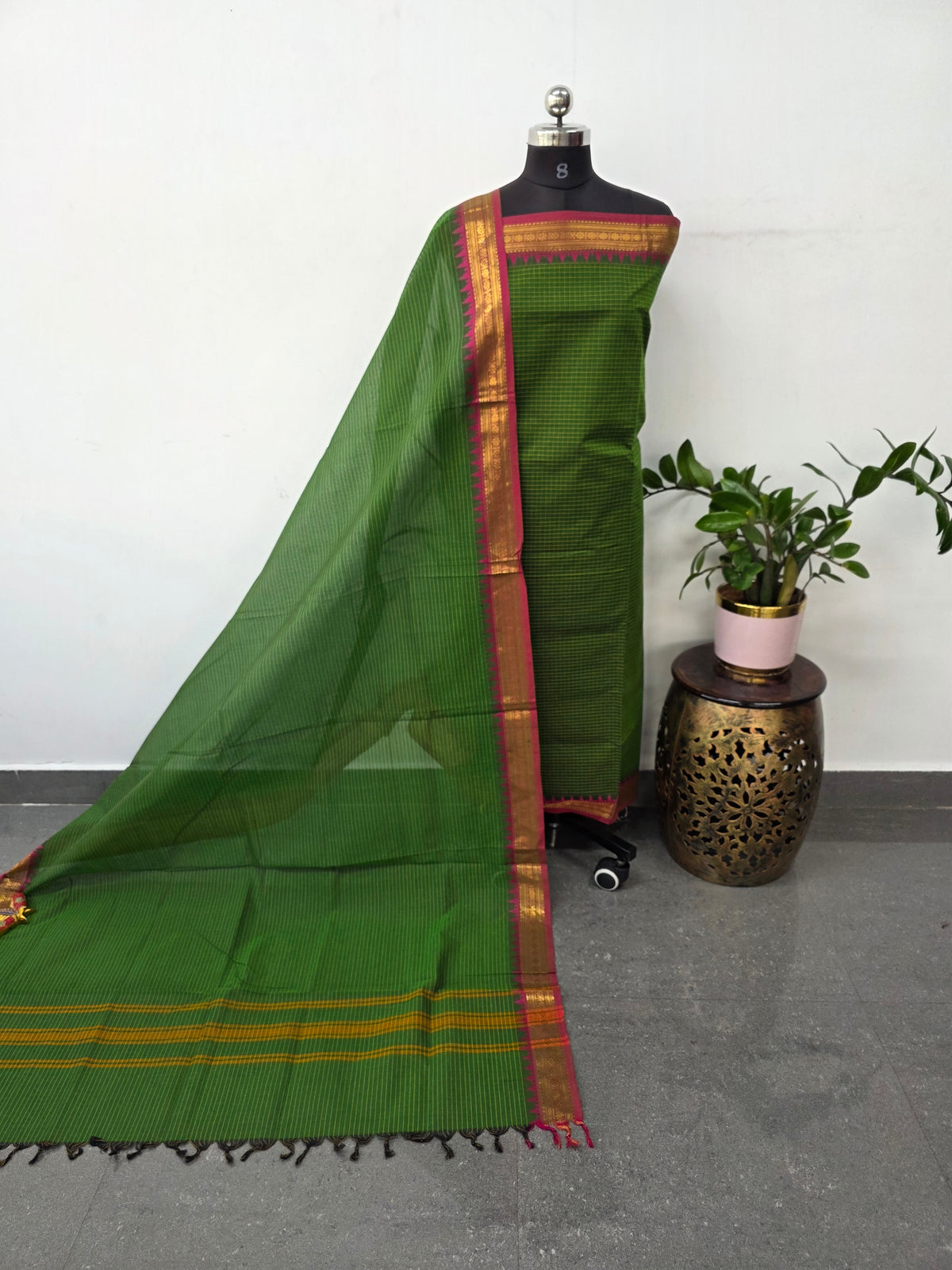 Premium chettinadu cotton salwar set - CK196