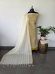 Kerala kasavu checked salwar set - KK2