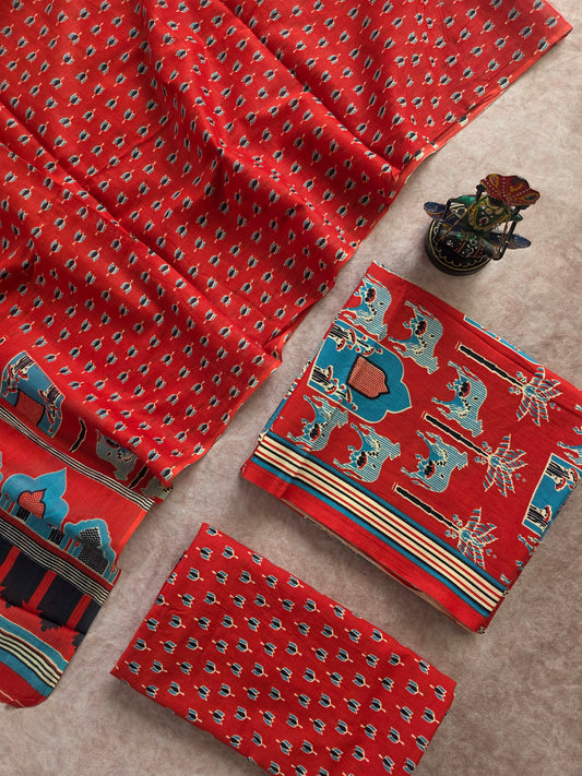 Jaipuri pure cotton set - ZG18