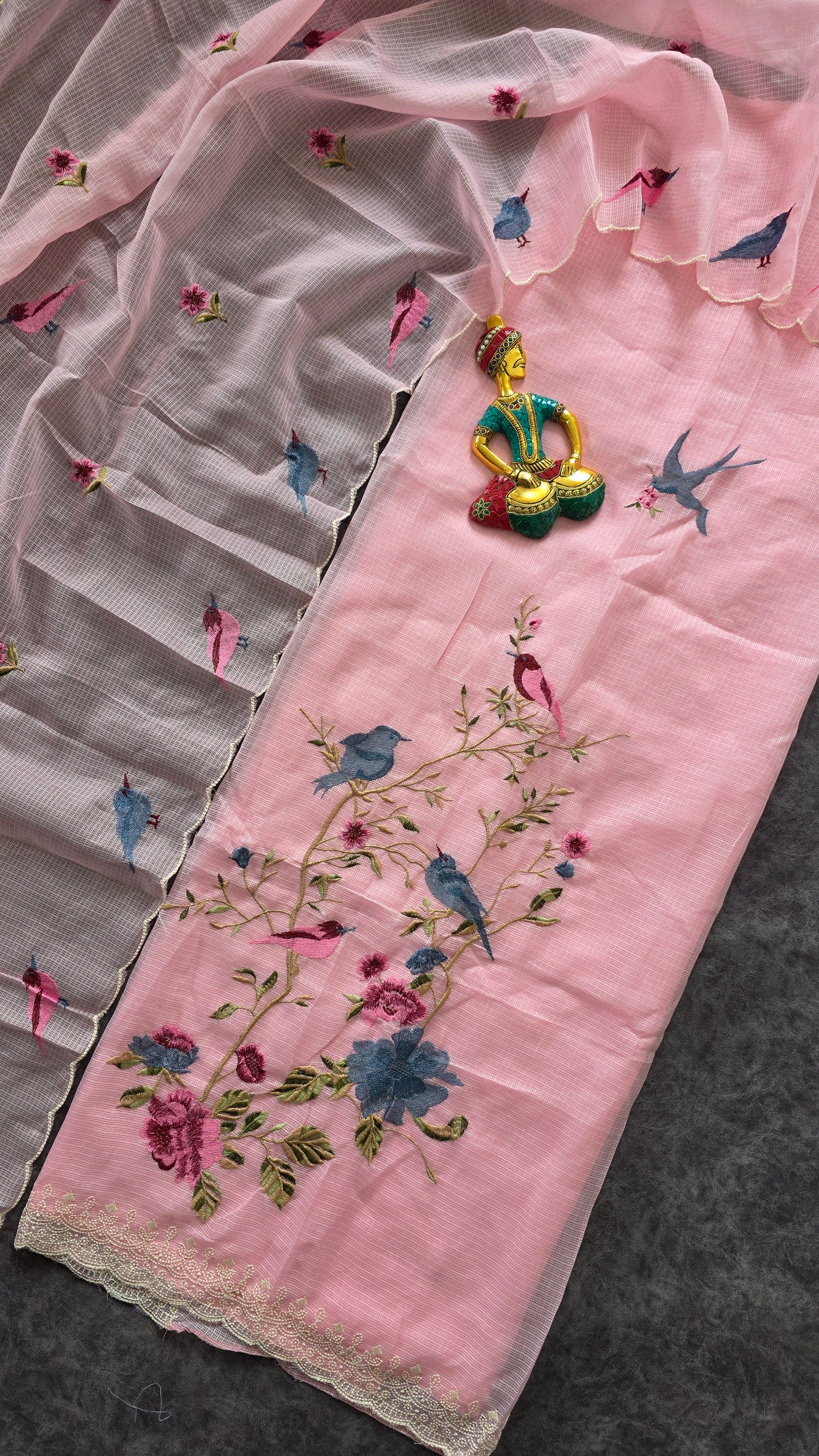 Embroidery Kota salwar set - KV41