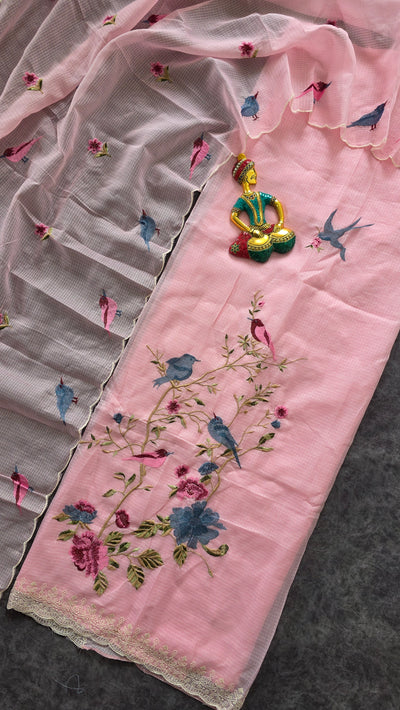 Embroidery Kota salwar set - KV41