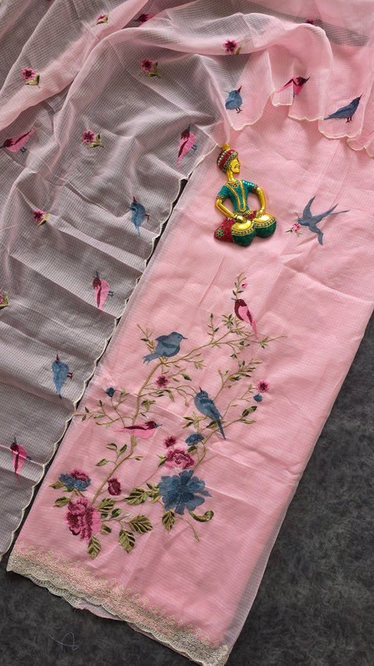 Embroidery Kota salwar set - KV41