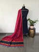 Semi Maheshwari silk set (blue) -SM316