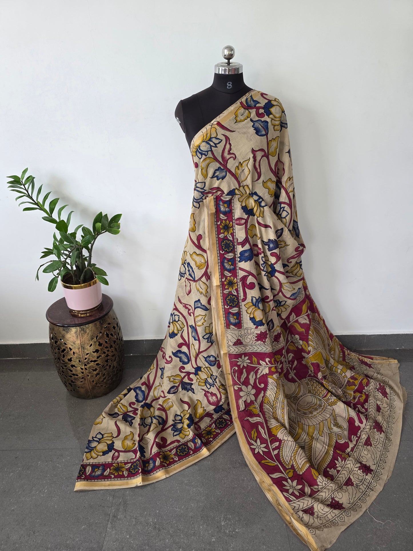 Authentic Kota kalamkari saree - AK168
