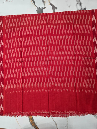 Ikkat cotton stole (2.00 mtrs)- WW726