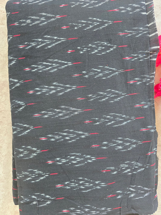 Pochampally ikkat running material ( 0.5 mtrs ) - MZ45