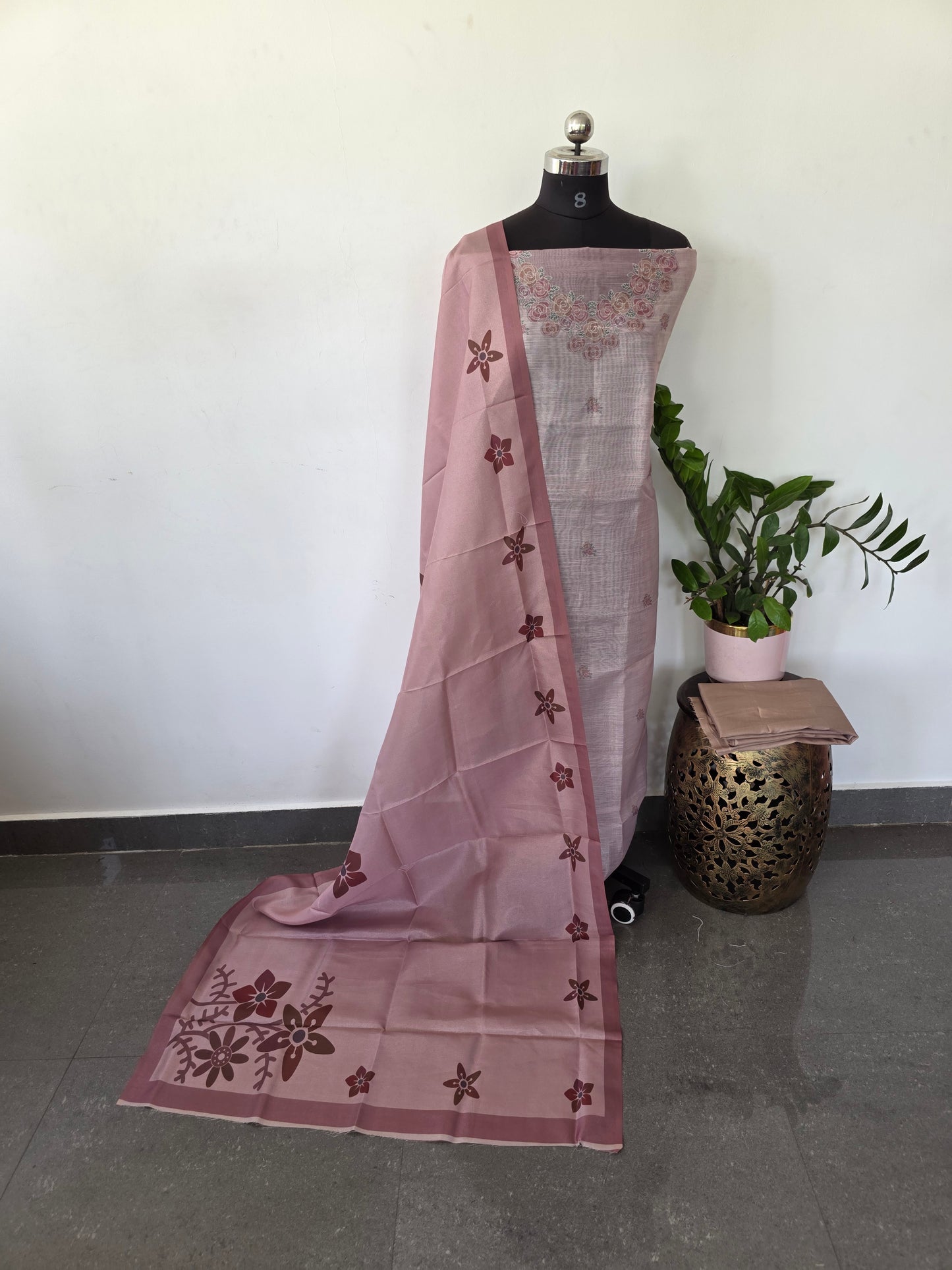 Fancy tissue silk set - CLA109