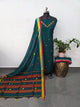 Handcrafted embroidery work bhujodi cotton salwar set (3 pc set) - BB383