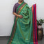 Gadwal semi soft silk saree - GS51