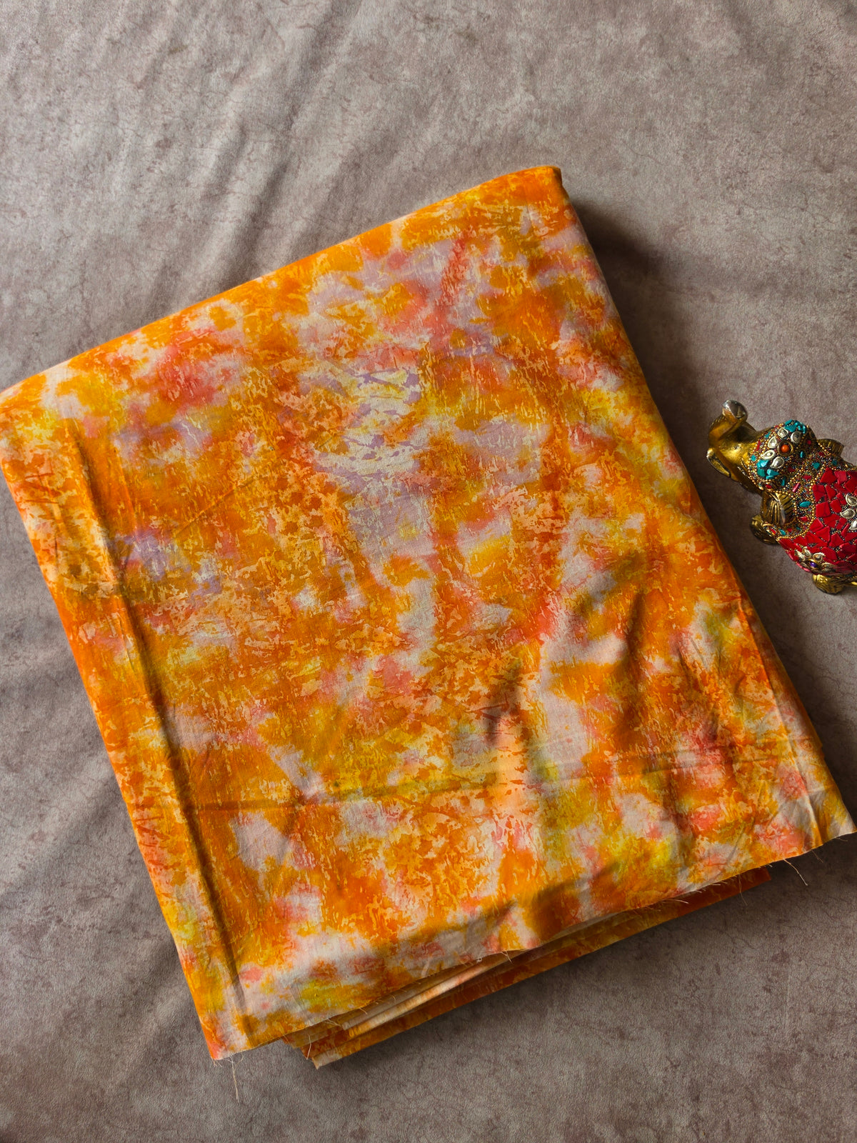 Handcrafted batik cotton running material -HB79