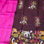 Penkalamkari inspired Chennuri kalamkari silk set - AK63