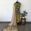Premium Chennuri pure authentic kalamkari silk with kanchi border -AKS3