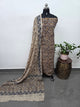 Handblock pure kalamkari cotton set(2 pcs)-AK527