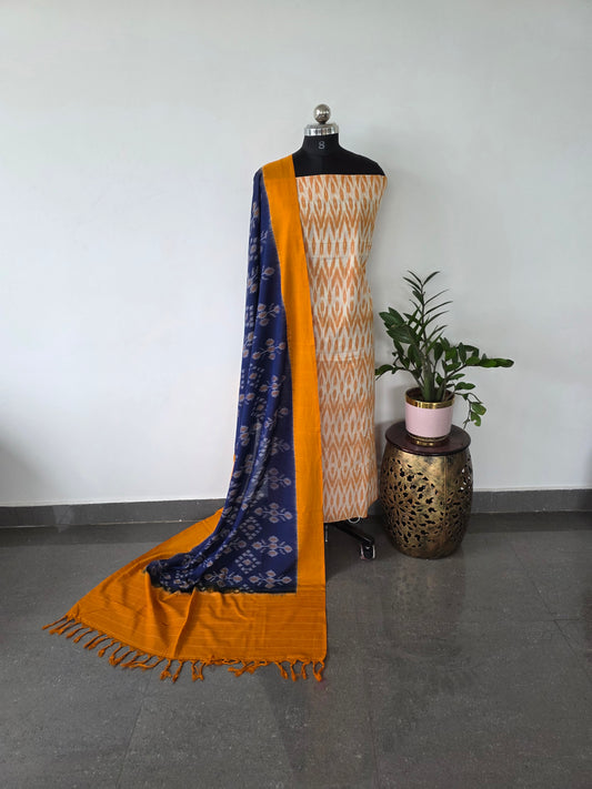 Mercerised silk cotton set-me13