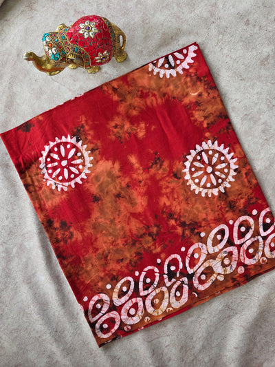 Tie & dye hypo Batik Nighty fabric (approx 3 meters) - NF15