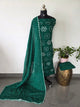 Handcrafted bandhani cotton set  -B144