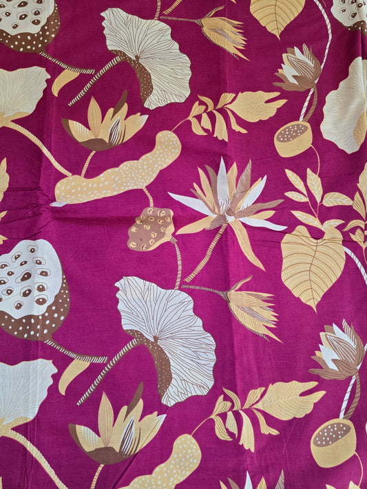 Jaipuri pure cotton running material (0.5 mtrs)-JA333