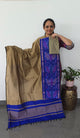 Pochampally sico set with ikkat damn - SD556