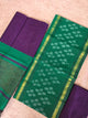 Pochampally sico set with ikkat damn - SD499
