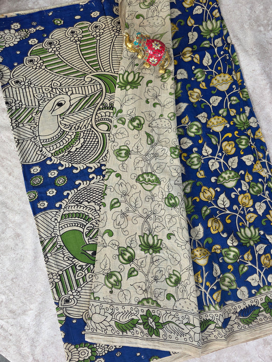Pure kalamkari cotton saree  - KS8