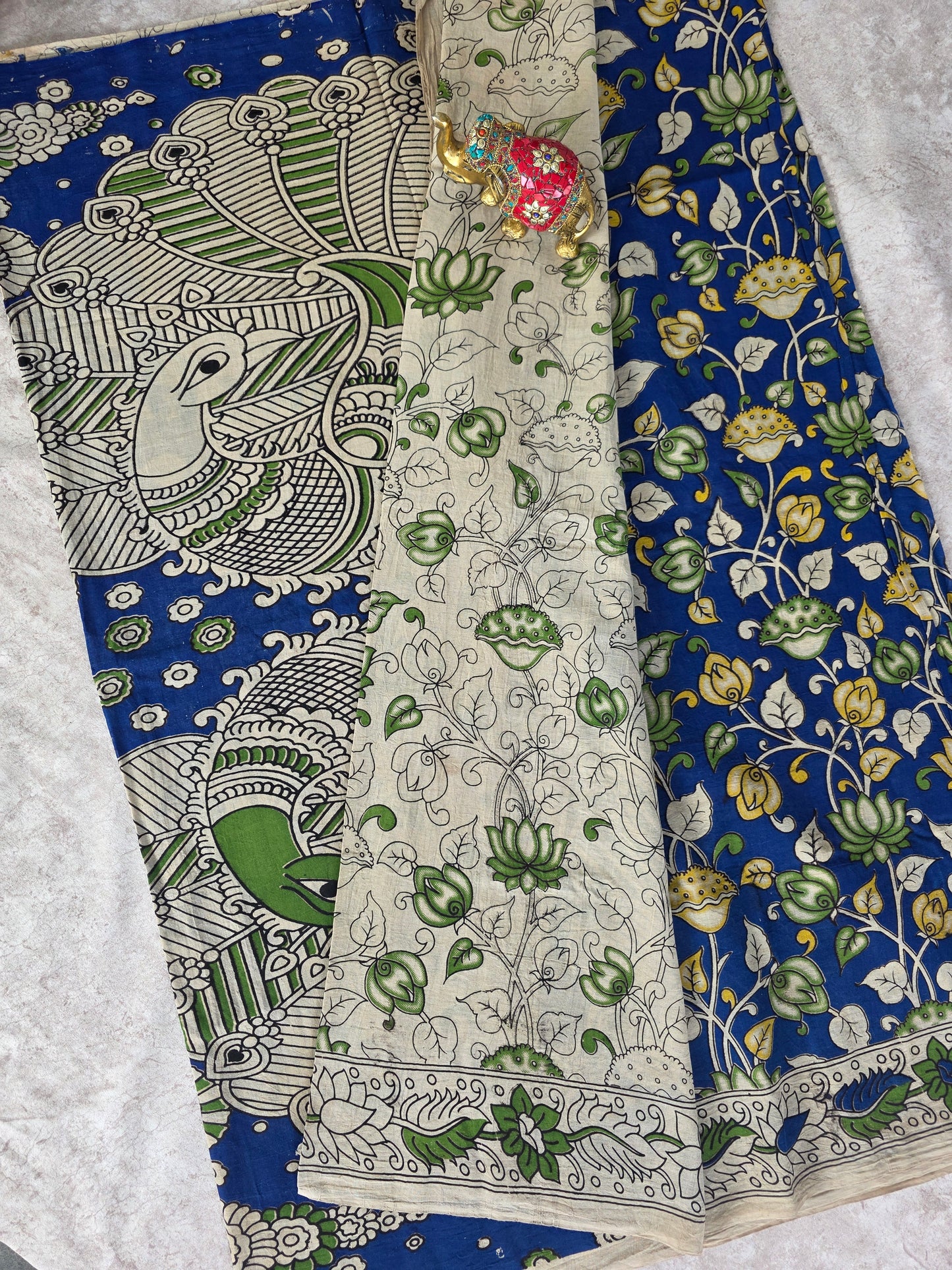 Pure kalamkari cotton saree  - KS8