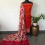 Handloom mangalagiri silk top with pure mangalagiri digital silk shawl - ML20