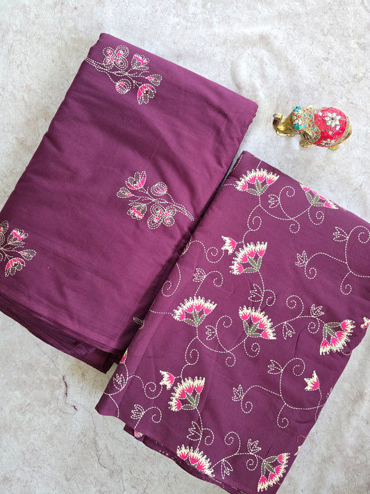 Cords Jaipuri pure cotton running material ( 5 mtrs ) - JA353