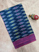 Mercerised warp ikkat saree - WW206