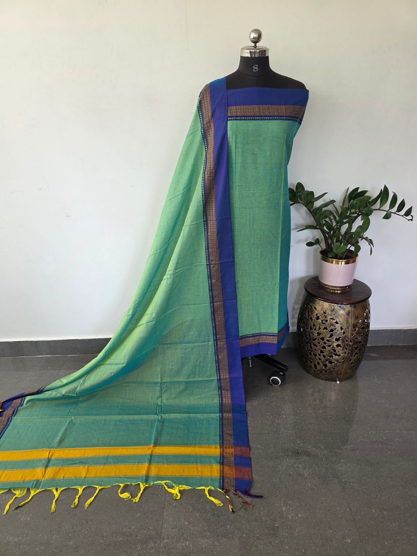 Mercerised narayanapet salwar set (4.5 meters) - NA588