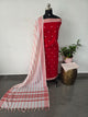 Prewashed Temple border coin butta south cotton set - HA123