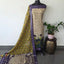 Kalamkari katha- Chennuri pure kalamkari silk set - AK386