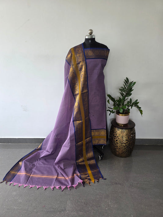 Premium chettinadu cotton set - DU55