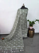 Premium Silk cotton jamdhani set - AV313
