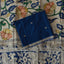Fusion Narayanapet with handcrafted chennuri silk kalamkari duppatta -NA684