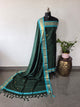 Kovilpattu soft silk set (4.5 mtrs)(Green) -NA690